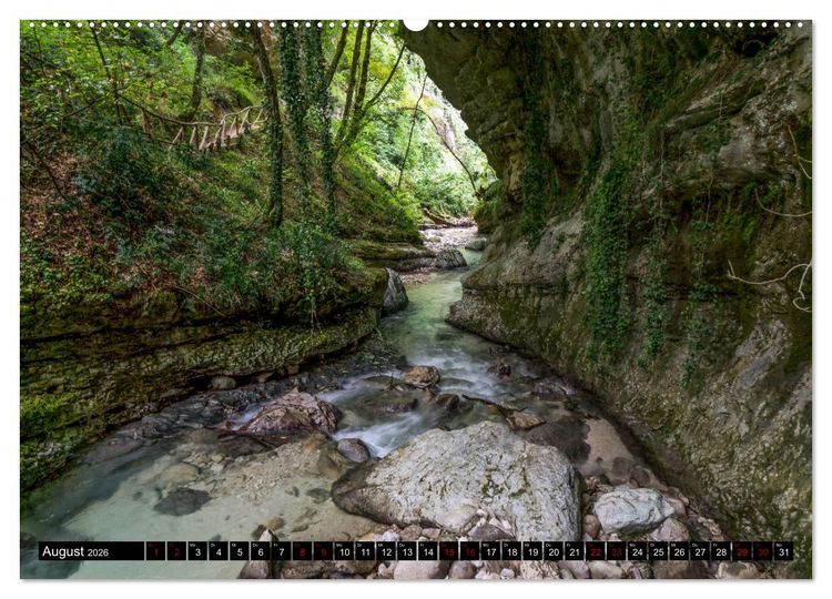 Produktbild: Einsame D&ouml;rfer - Eine Wanderung in den Abruzzen (Wandkalender 2026 DIN A2 quer), CALVENDO Monatskalender
