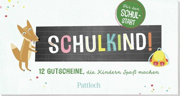 Bild vom Artikel Schulkind! 12 Gutscheine, die Kindern Spaß machen vom Autor Pattloch Verlag
