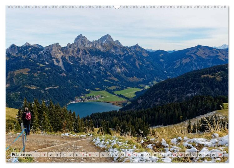 Produktbild: Herbst im Tannheimer Tal - Impressionen von Schattwald bis Nesselw&auml;ngle (Wandkalender 2026 DIN A2 quer), CALVENDO Monatskalender