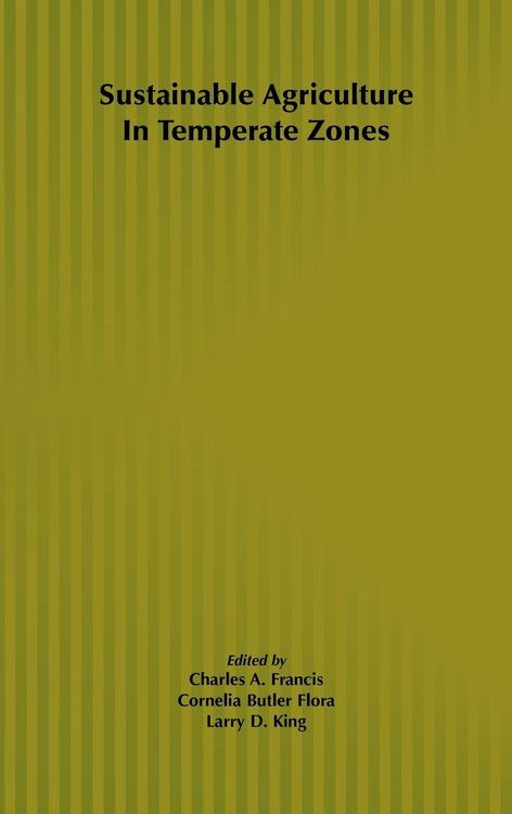 Produktbild: Sustainable Agriculture in Temperate Zones