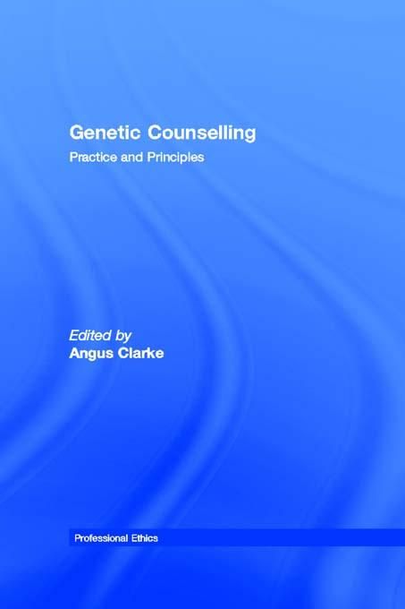 Produktbild: Genetic Counselling