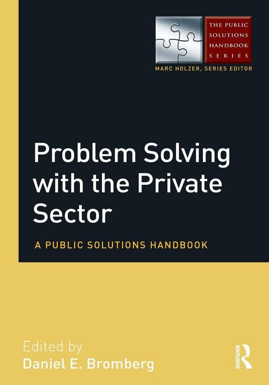 Produktbild: Problem Solving with the Private Sector
