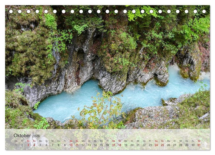 Produktbild: Alpenwelten-Zwischen Wetterstein und Karwendel (Tischkalender 2026 DIN A5 quer), CALVENDO Monatskalender
