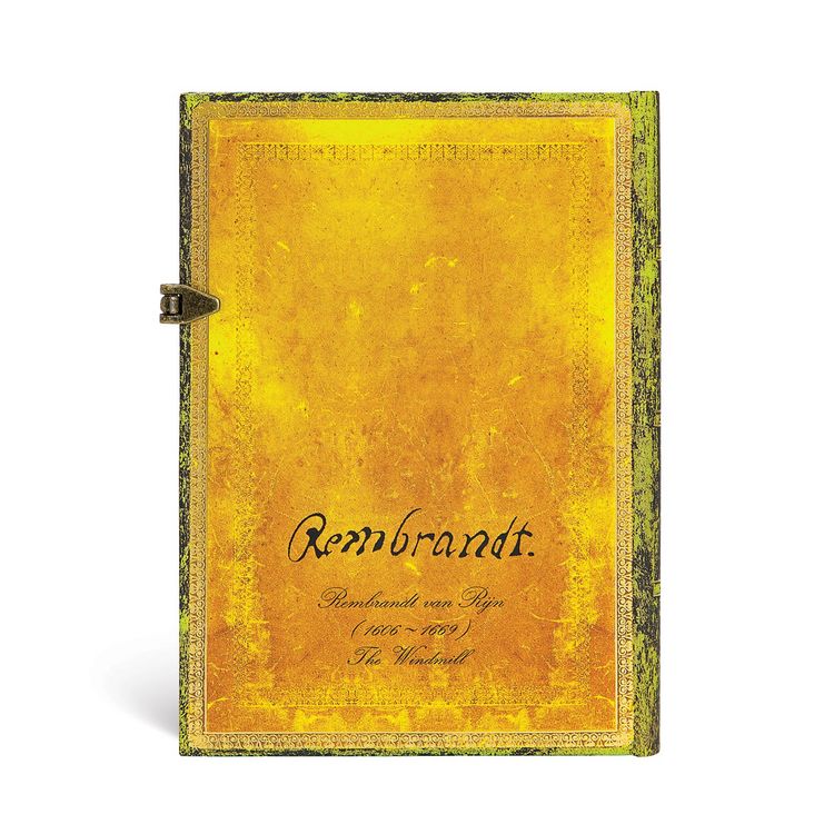 Produktbild: Hardcover Notizbuch Rembrandts 350. Todestag, Midi, Liniert