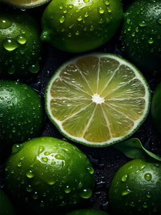 Produktbild: CALVENDO Puzzle Limetten | 1000 Teile Lege-Gr&ouml;&szlig;e 64x48cm Foto-Puzzle f&uuml;r gl&uuml;ckliche Stunden