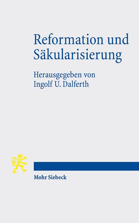 Produktbild: Reformation und S&auml;kularisierung
