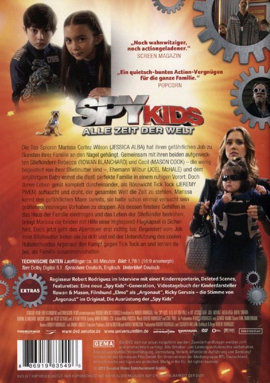 Produktbild: Spy Kids - Alle Zeit der Welt