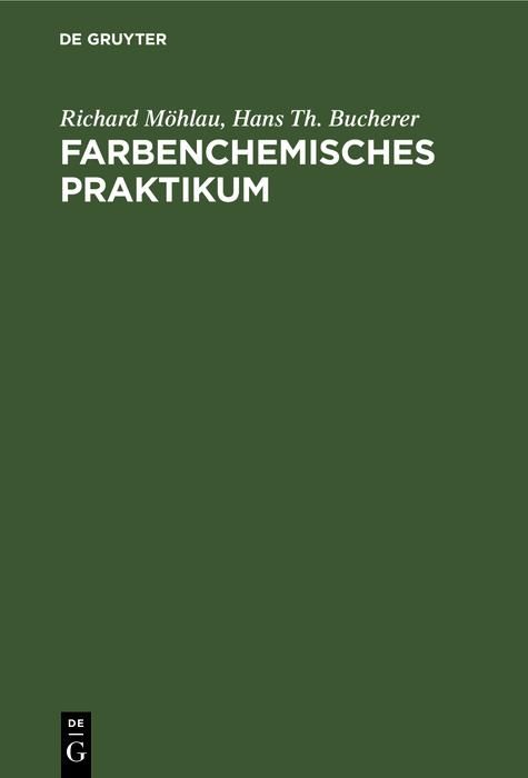 Produktbild: Farbenchemisches Praktikum