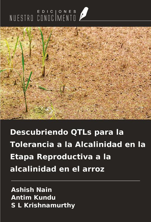 Produktbild: Descubriendo QTLs para la Tolerancia a la Alcalinidad en la Etapa Reproductiva a la alcalinidad en el arroz