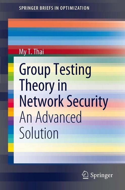 Produktbild: Group Testing Theory in Network Security