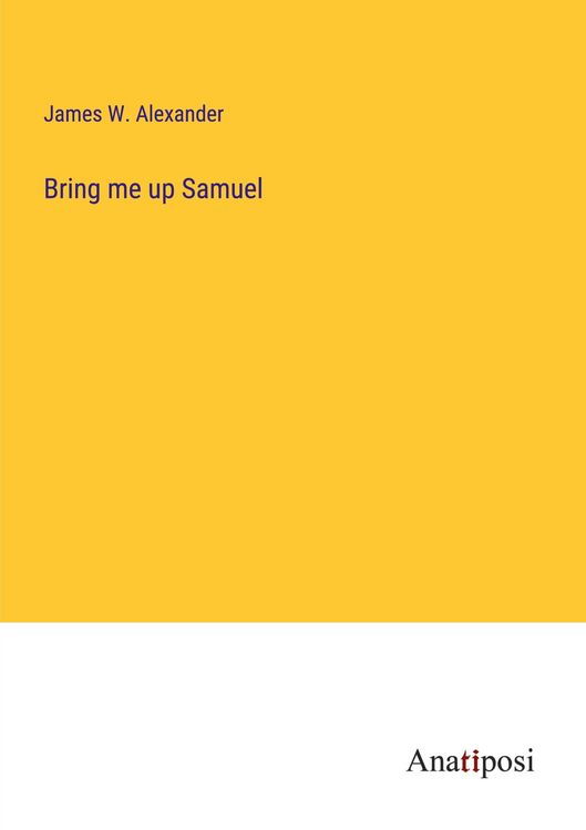 Produktbild: Bring me up Samuel