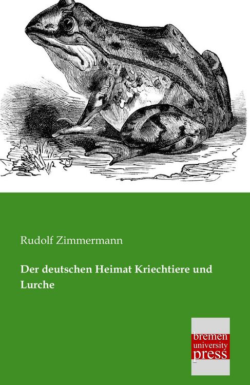 Produktbild: Der deutschen Heimat Kriechtiere und Lurche