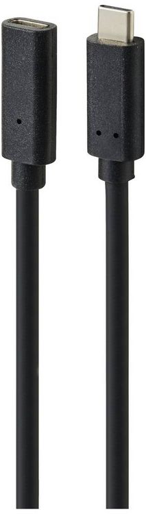 Produktbild: Renkforce USB-Kabel USB 3.2 Gen2x2 USB-C&reg; Stecker, USB-C&reg; Buchse 1.00 m Schwarz PVC-Mantel RF-4755220