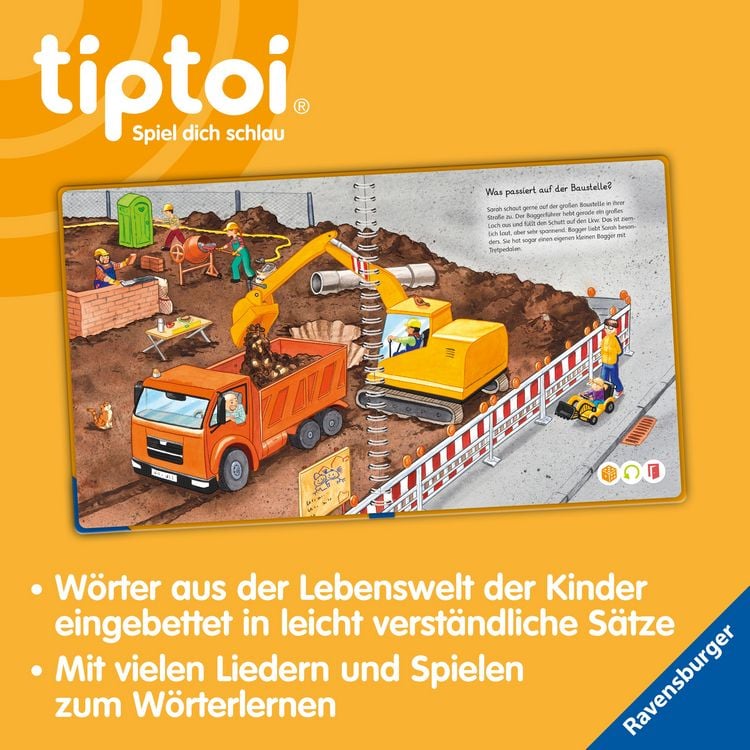 Produktbild: tiptoi&reg; Mein W&ouml;rter-Bilderbuch - Unterwegs