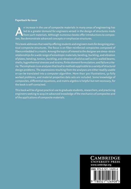 Produktbild: Mechanics of Composite Structures