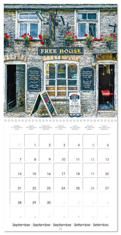 Produktbild: South England - Impressions from south western counties (Wall Calendar 2026 12 &times; 12 Inch) CALVENDO 12 Month Wall Calendar