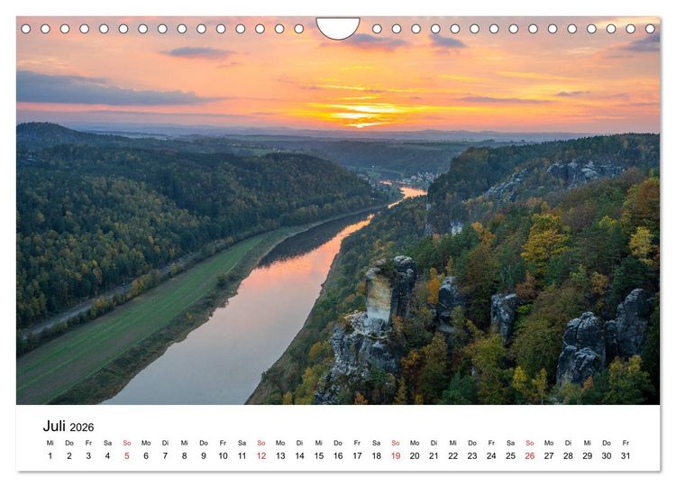 Produktbild: Deutschlands Landschaften - Vom Meer bis zu den Alpen (Wandkalender 2026 DIN A4 quer), CALVENDO Monatskalender