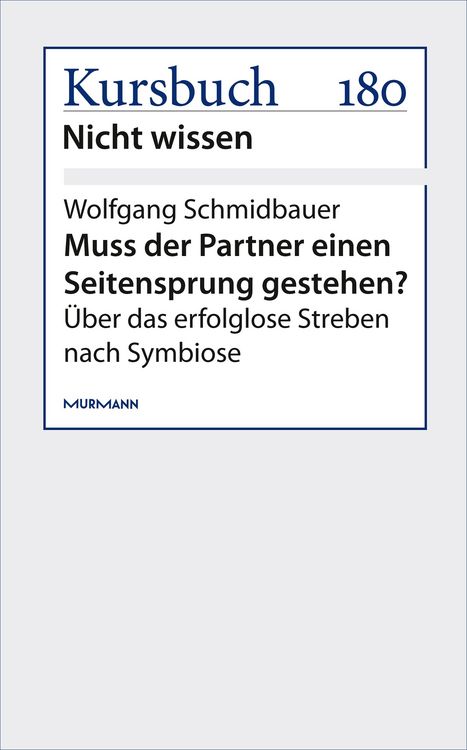 Produktbild: Einen Seitensprung gestehen?