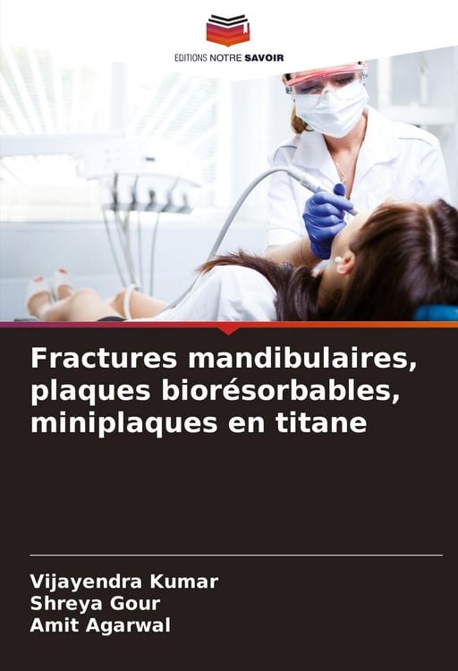 Produktbild: Fractures mandibulaires, plaques bior&eacute;sorbables, miniplaques en titane