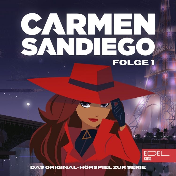 Bild vom Artikel Folge 1: Die Entstehung von Carmen Sandiego - Teil 1-3 (Das Original-Hörspiel zur Serie) vom Autor Angela Strunck