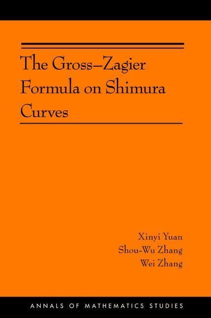 Produktbild: Gross-Zagier Formula on Shimura Curves
