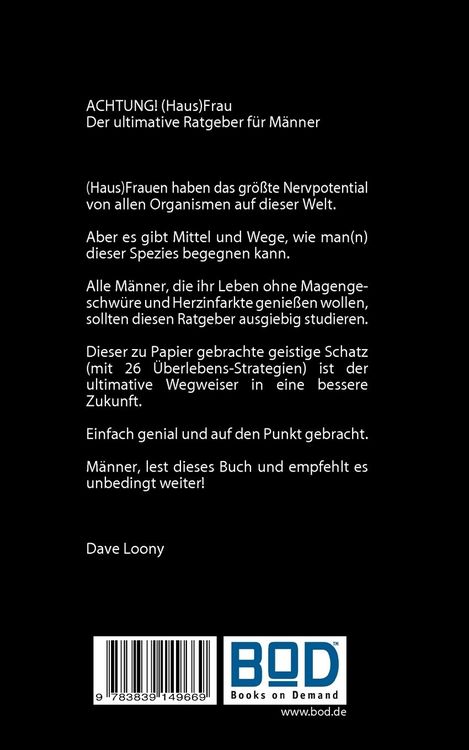 Produktbild: ACHTUNG! (Haus)Frau