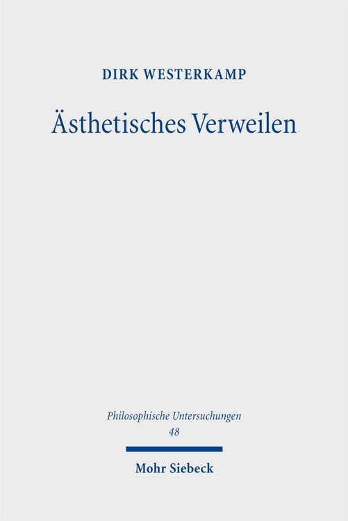 Produktbild: &Auml;sthetisches Verweilen