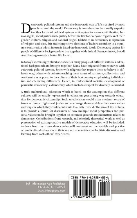Produktbild: Democracy and Multicultural Education (Hc)