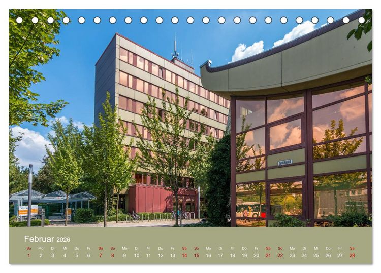 Produktbild: Bergkamen NRW Regional (Tischkalender 2026 DIN A5 quer), CALVENDO Monatskalender