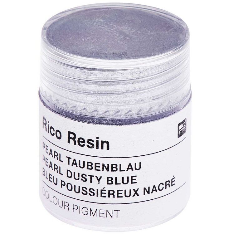 Produktbild: Farbpigment f&uuml;r Resin, Perl Taubenblau, 3g