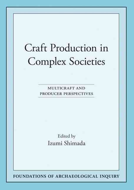 Produktbild: Craft Prod in Complex Societie