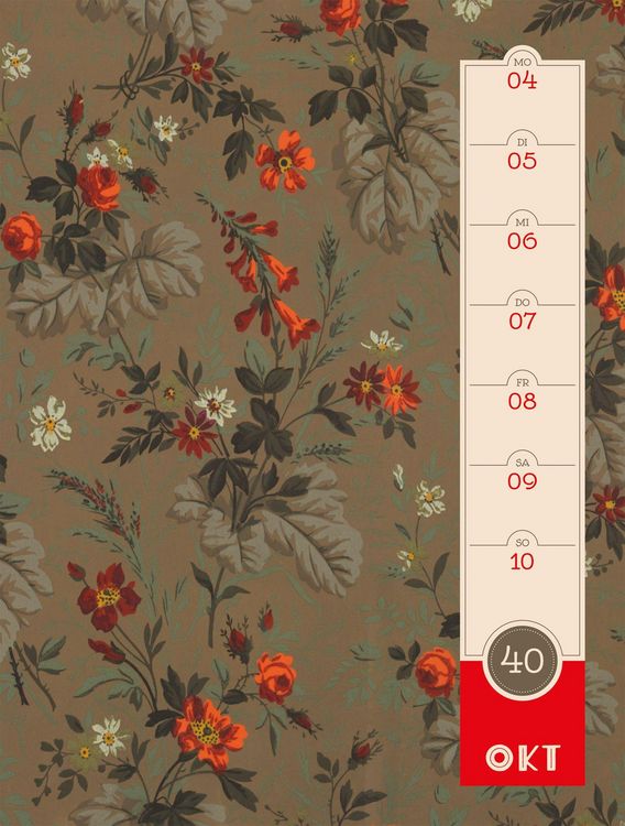 Produktbild: Patterns Wochenplaner Kalender 2027