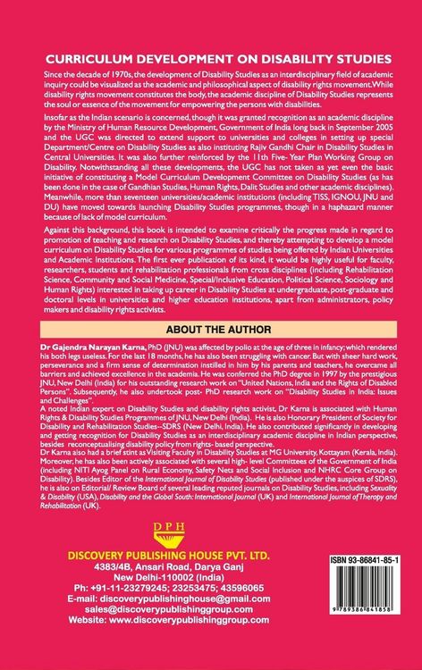 Produktbild: Curriculum Development On Disability Studies