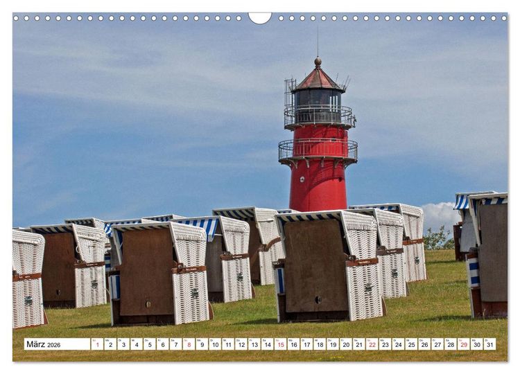 Produktbild: Die Nordsee zwischen Stade und Pellworm (Wandkalender 2026 DIN A3 quer), CALVENDO Monatskalender