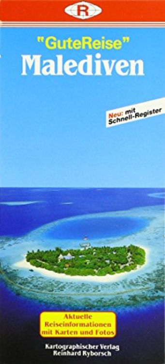 Produktbild: Malediven 1 : 300 000 / 1 : 400 000. GuteReise