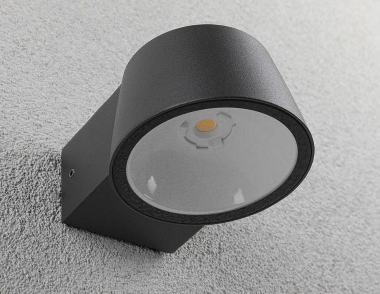 Produktbild: Paulmann Capea 2200K Wand 94713 Au&szlig;enwandleuchte LED 6W Schwarz