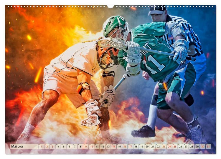Produktbild: Faszination Sport (hochwertiger Premium Wandkalender 2026 DIN A2 quer), Kunstdruck in Hochglanz