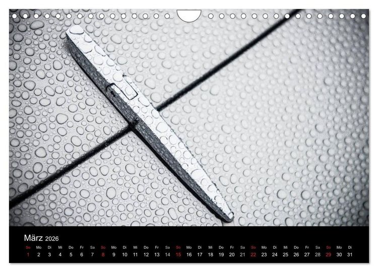 Produktbild: Lamborghini im Regen (Wandkalender 2026 DIN A4 quer), CALVENDO Monatskalender