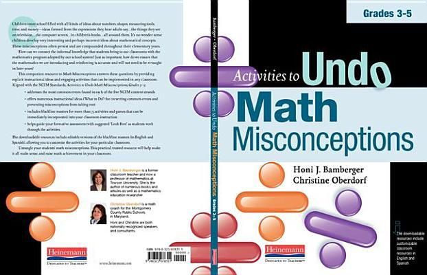 Produktbild: Activities to Undo Math Misconceptions, Grades 3-5