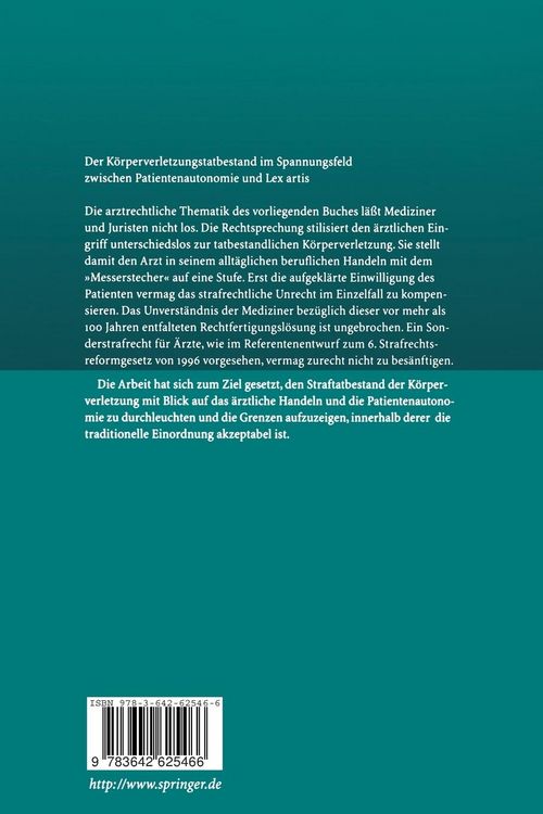 Produktbild: Der K&ouml;rperverletzungstatbestand im Spannungsfeld zwischen Patientenautonomie und Lex artis