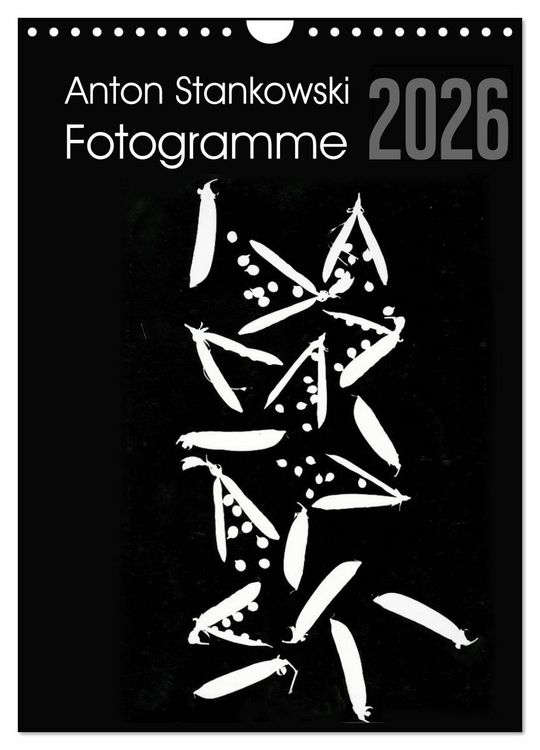 Produktbild: Anton Stankowski Fotogramme (Wandkalender 2026 DIN A4 hoch), CALVENDO Monatskalender