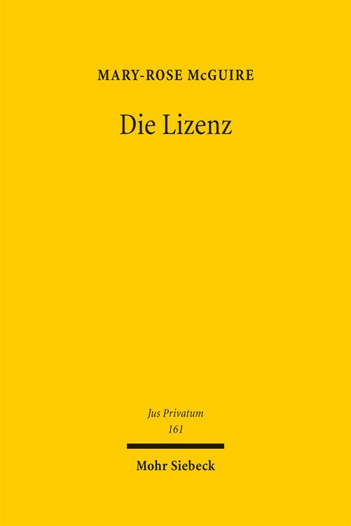 Produktbild: Die Lizenz