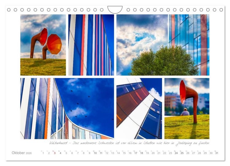Produktbild: Sehnsucht Schweden - Elche, Natur und Urlaubstr&auml;ume (Wandkalender 2026 DIN A4 quer), CALVENDO Monatskalender