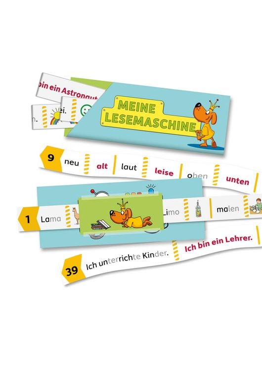 Produktbild: Meine &Uuml;bungsstreifen Lesen lernen &ndash; 1. Klasse: W&ouml;rter und S&auml;tze