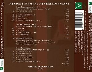 Produktbild: Mendelssohn and Mendelssohnian I