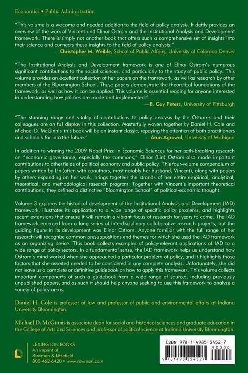 Produktbild: Elinor Ostrom and the Bloomington School of Political Economy