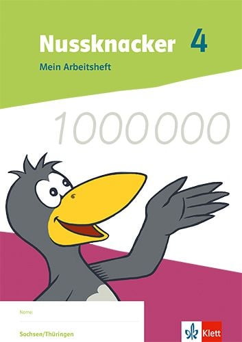 Produktbild: Nussknacker 4. Arbeitsheft Klasse 4. Ausgabe Sachsen und Th&uuml;ringen