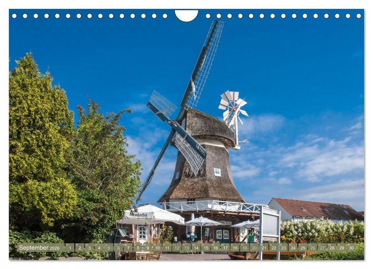 Produktbild: Nordsee Insel Norderney (Wandkalender 2026 DIN A4 quer), CALVENDO Monatskalender