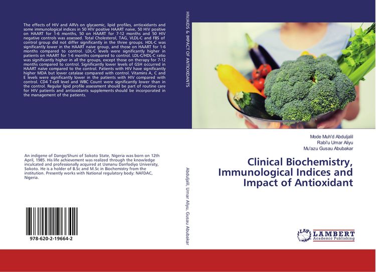 Produktbild: Clinical Biochemistry, Immunological Indices and Impact of Antioxidant