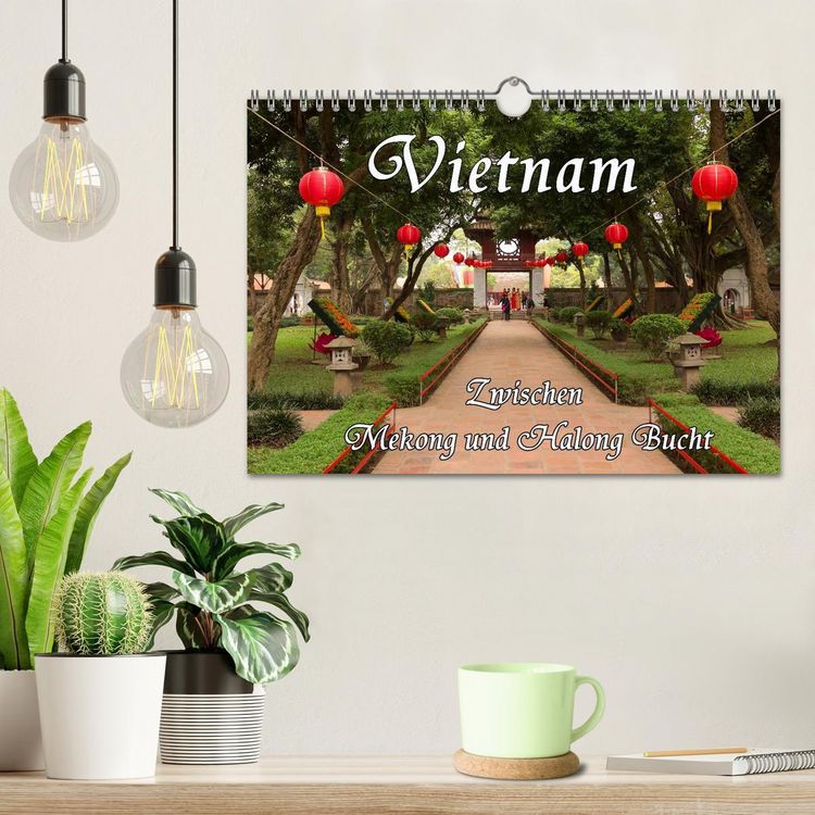 Produktbild: Vietnam - Zwischen Mekong und Halong Bucht (Wandkalender 2026 DIN A4 quer), CALVENDO Monatskalender